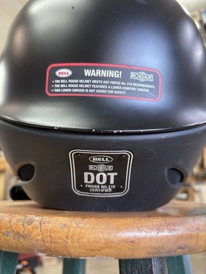 Bell Rogue Motorcycle Helmet Matte Black : Large | eBay