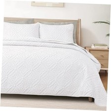 King Quilt Bedding Set, Lightweight Soft Bedspreads Coverlets with 2 Pillow