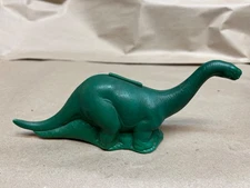Vintage  Sinclair Oil & Gas Plastic "Dino the Dinosaur" Bank Blow-Molded 1960s