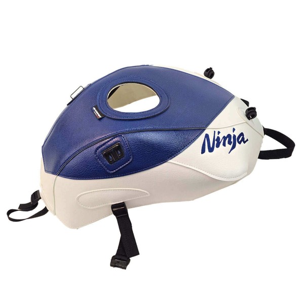 Kawasaki ZX6-R ZX6R Ninja - 19/26 - Bagster Tankmatte - Weiß Blau 40Th-image