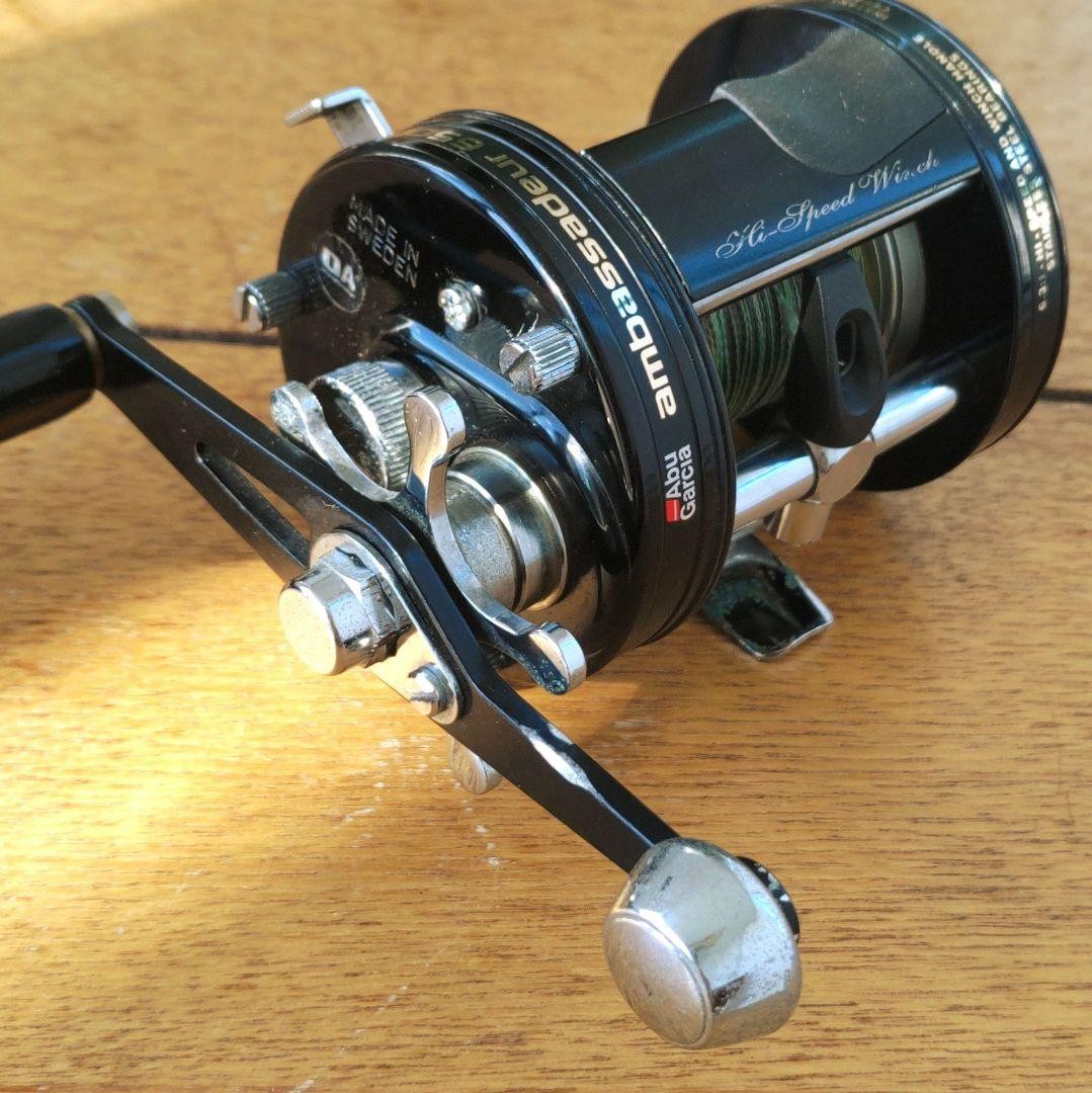 EXC+ RARE Abu Garcia Ambassadeur 6500C Hi-Speed Winch Ultra Cast