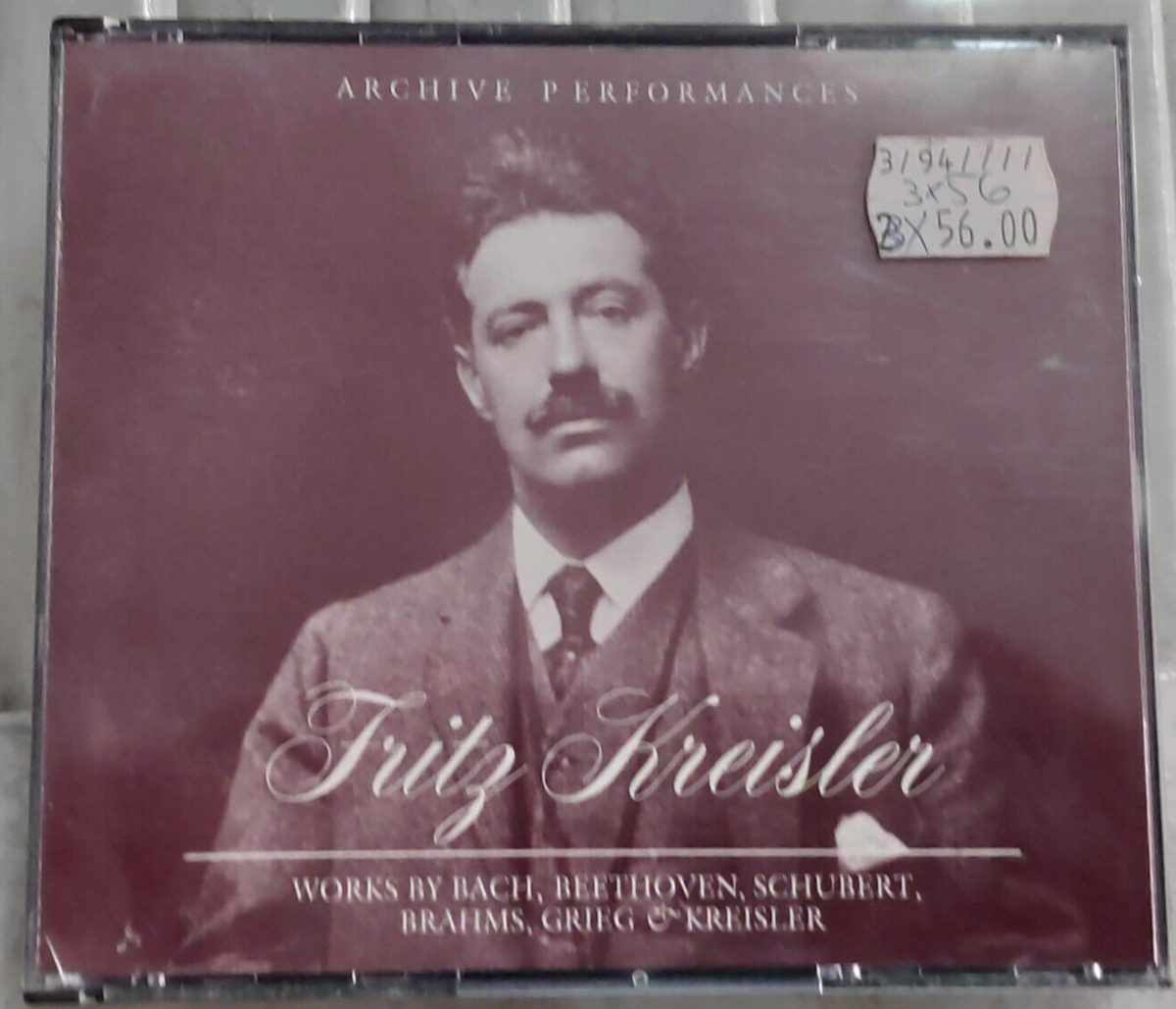 Fritz Kreisler - Archive Performances Biddulph LAB 001-3 3CD Fritz Kreisler - Archive Performances Biddulph LAB 001-3 3CD