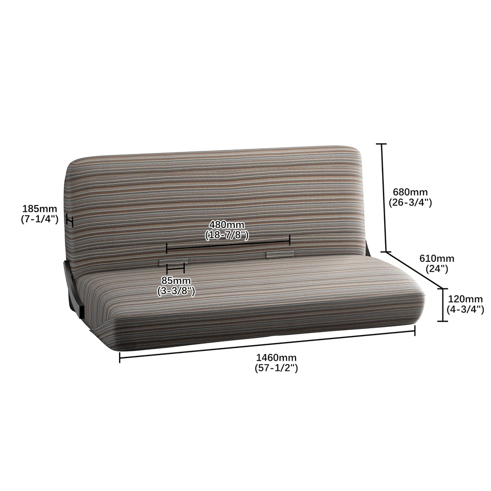 For Jeep J10 J20 Cab Pickup Front Car Saddle Blanket Bench Seat Covers Full Size - Image 2 of 4