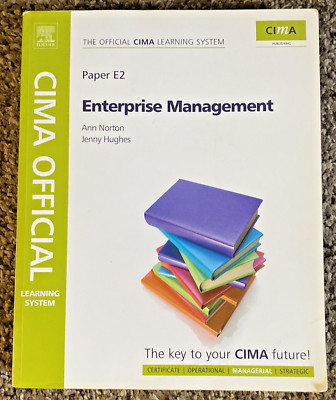 CIMA Official Learning System Enterprise Management: Managerial Level By Norton