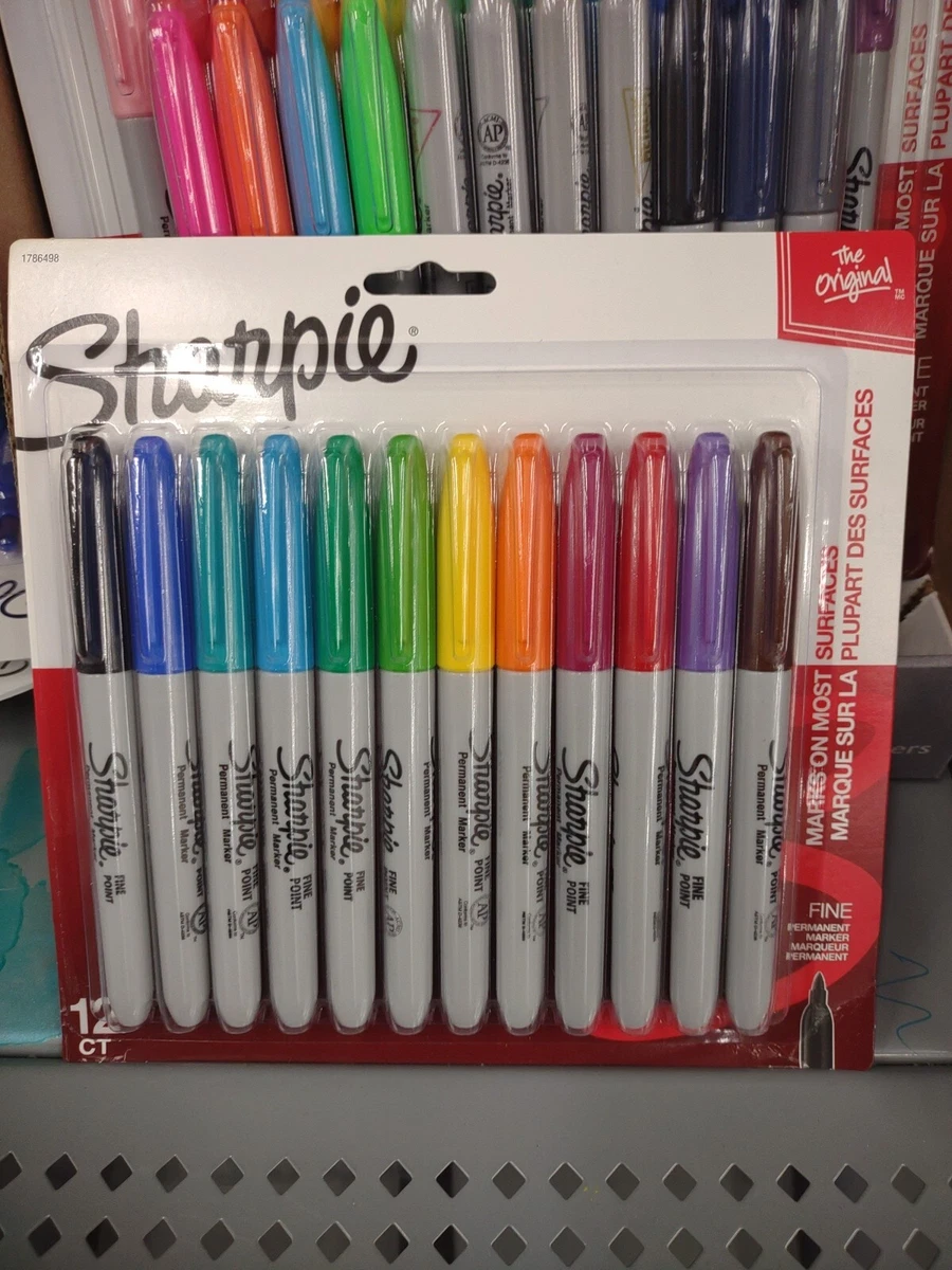 Sharpie Marker - Set - 12-Color Assorted Fine Set