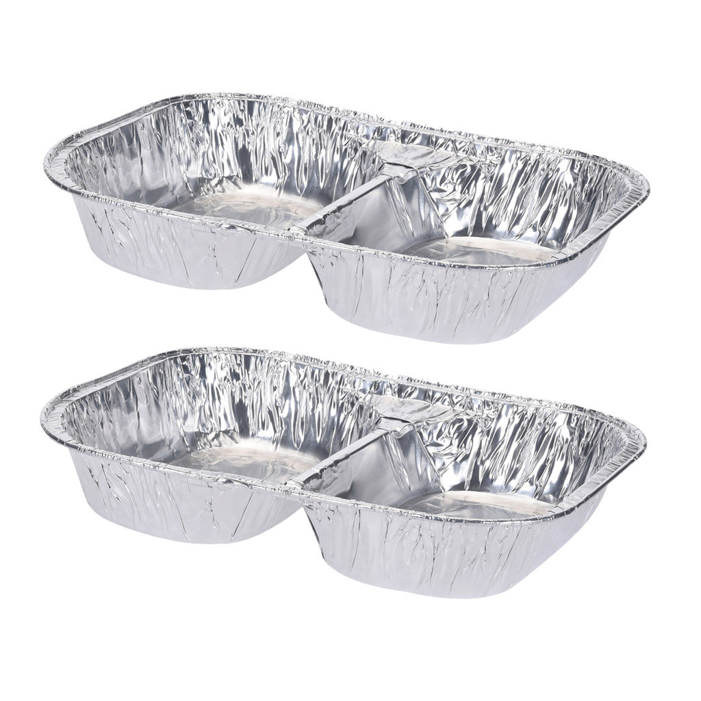 Aluminium Foil Serving Trays Disposable Plates BBQ Grill Grilling