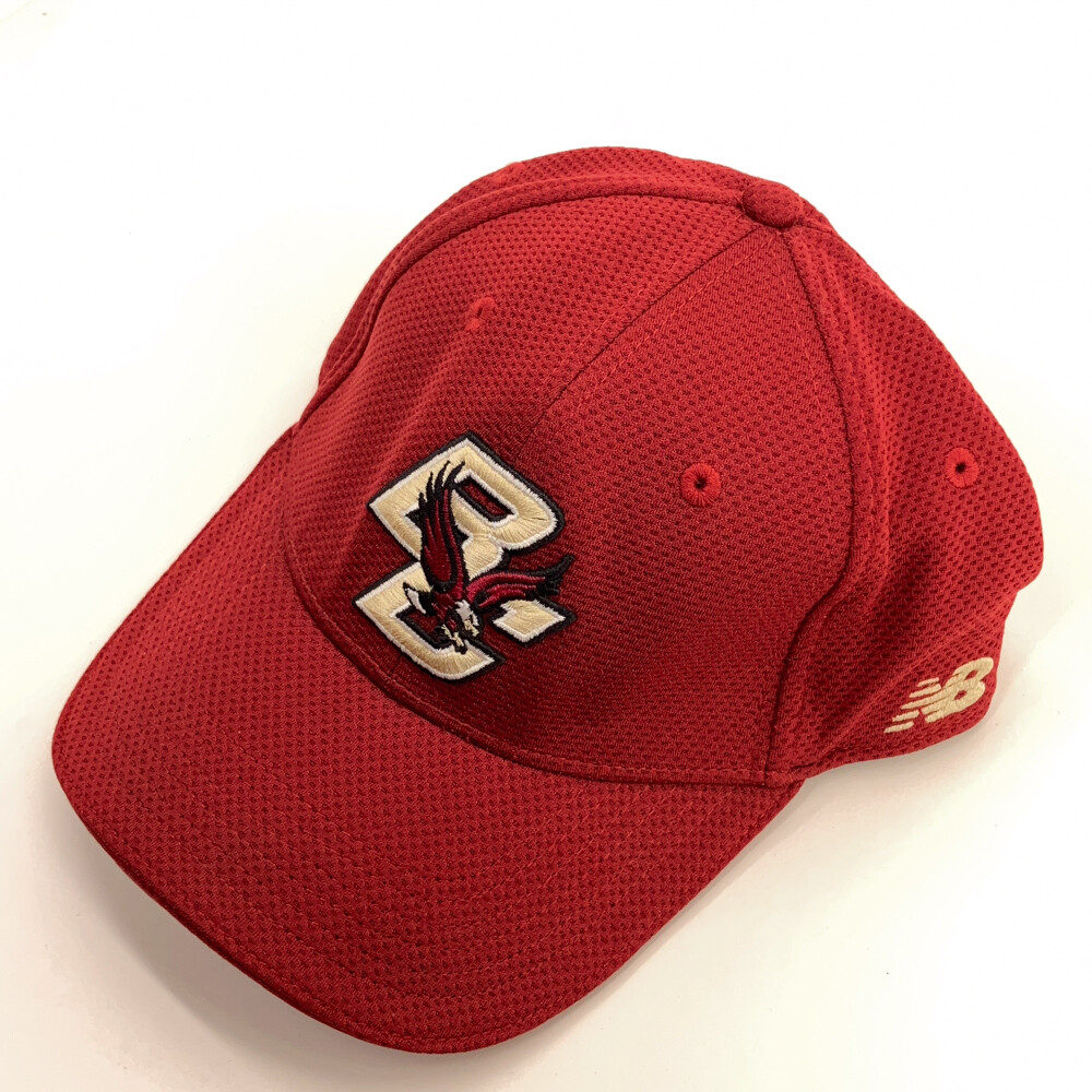 Casquette Officielle Boston University (BU) - Taille Unique Ajustable - 100% Coton Beige - Marque Gear - Neuf