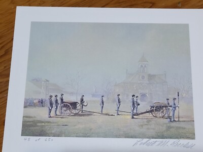 Robert Rucker Boxer Robert Rucker Civil War Caneers print S/N Christmas card | eBay