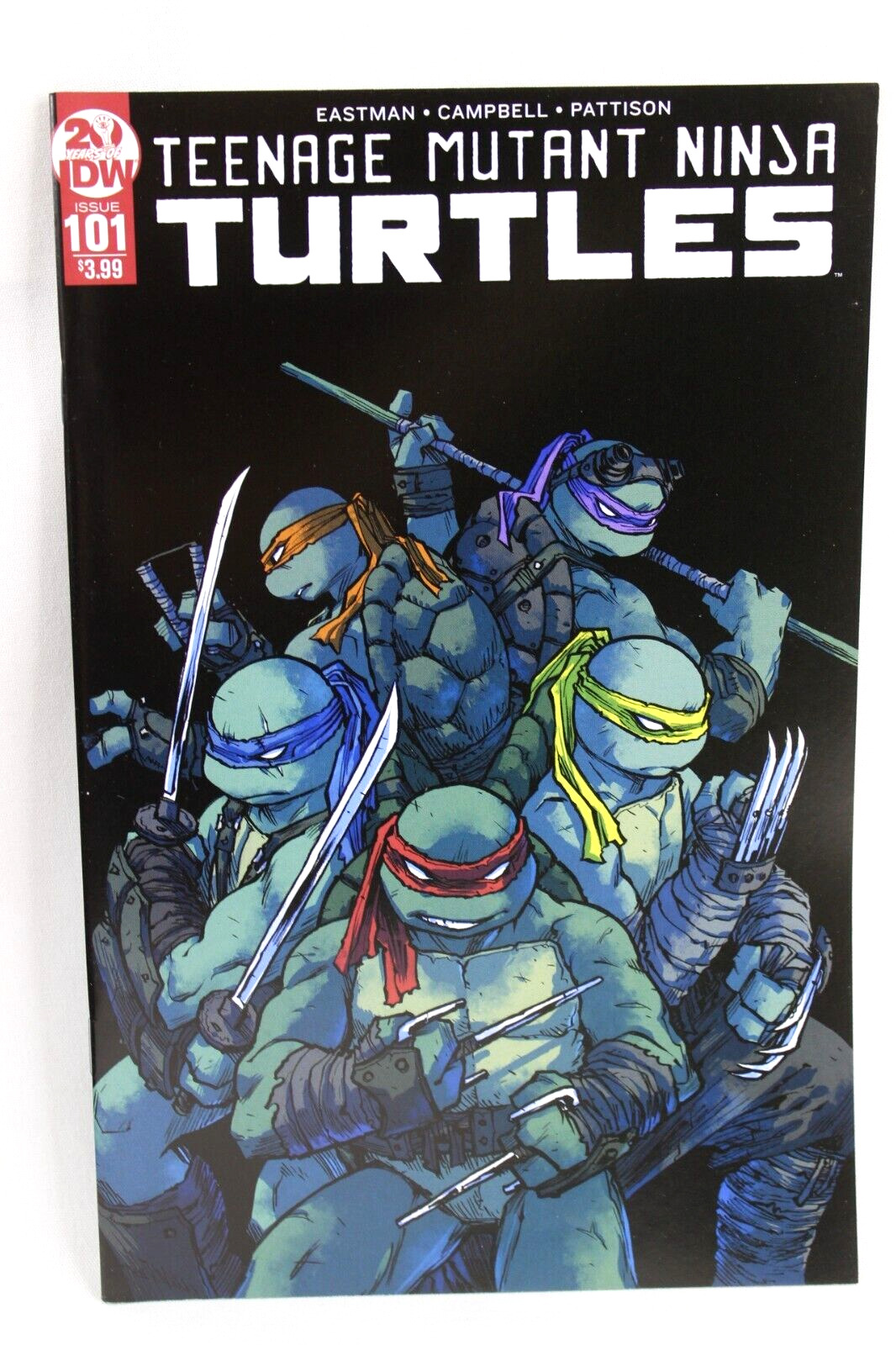 Teenage Mutant Ninja Turtles #101 1st Lita & Mona Lisa 2nd Print 2020 IDW F/F+