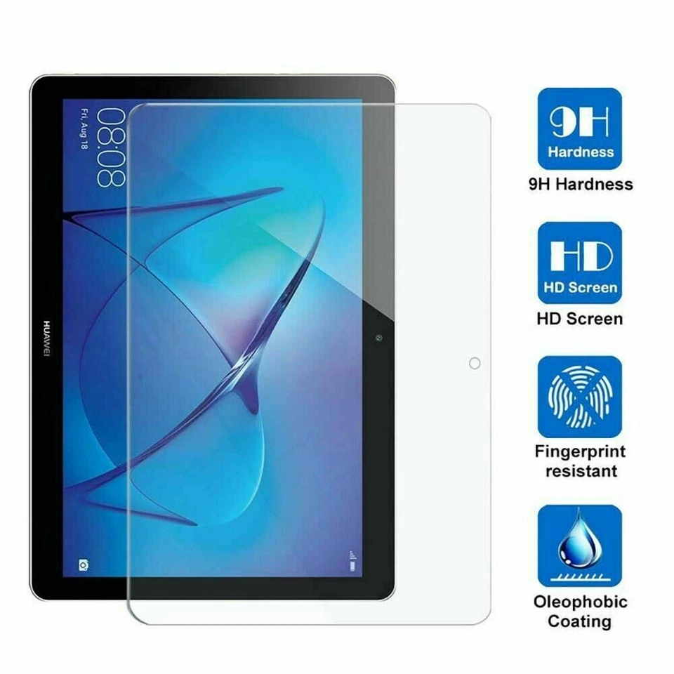 2xFor Huawei MediaPad T3/T5/M5/M6/T10/Pro/T8 Tempered Glass Screen Protector - Image 3 of 4