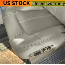 For Tahoe Suburban 1999 2000 2001 2002 Driver Bottom Seat Cover PEWTER Gray