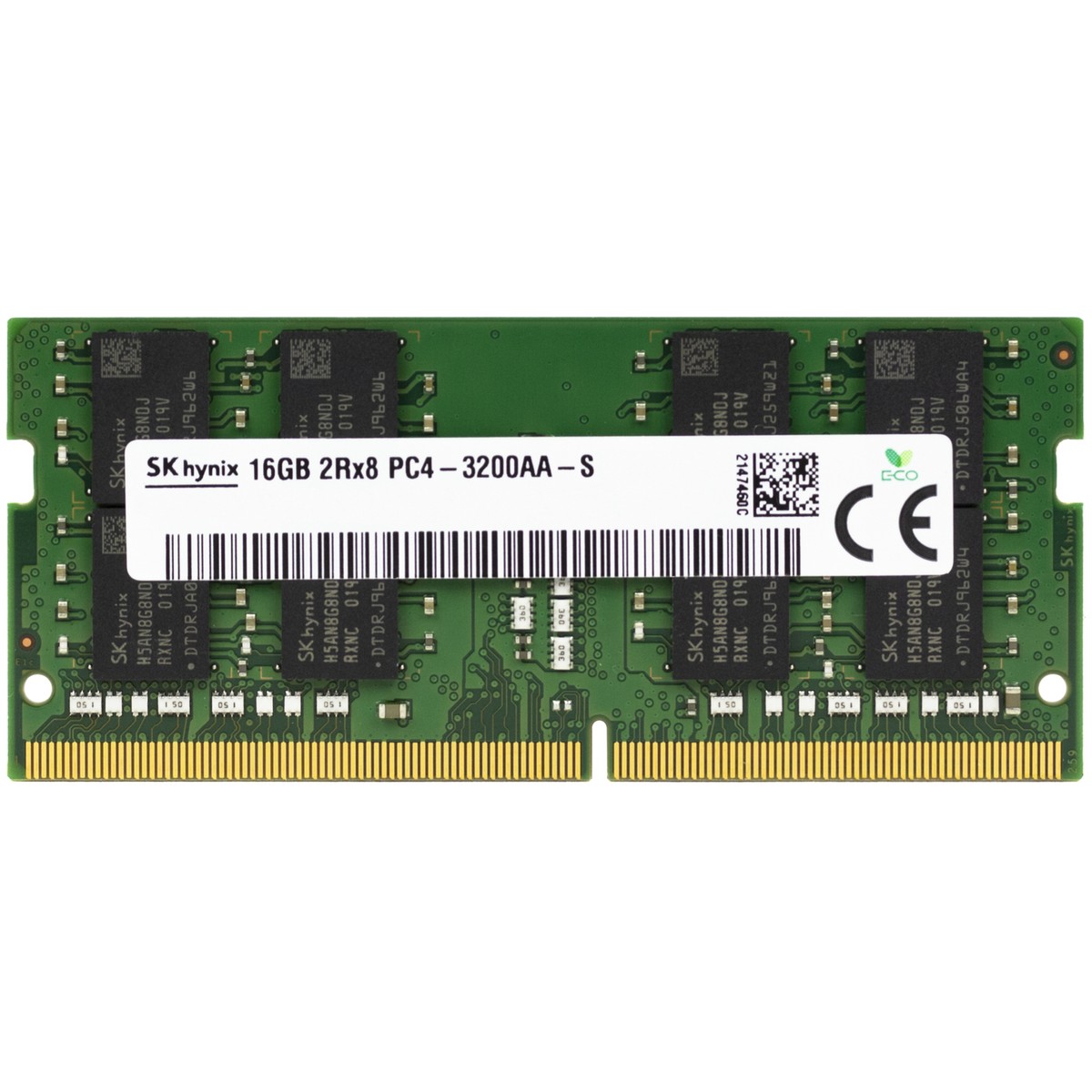 SK hynix 8GB PC4 3200 2枚組（合計16GB） Hynix 16GB DDR4 3200 MHz PC4-25600 SODIMM 260-Pin 2Rx8 Laptop