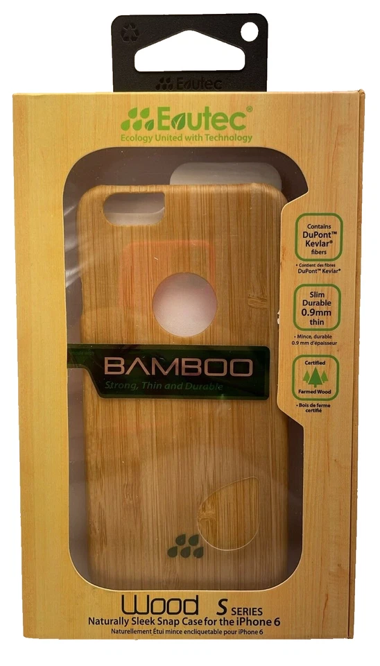 Evutec Wood S Series Case for Apple iPhone 6, Bamboo - Image 3 of 4