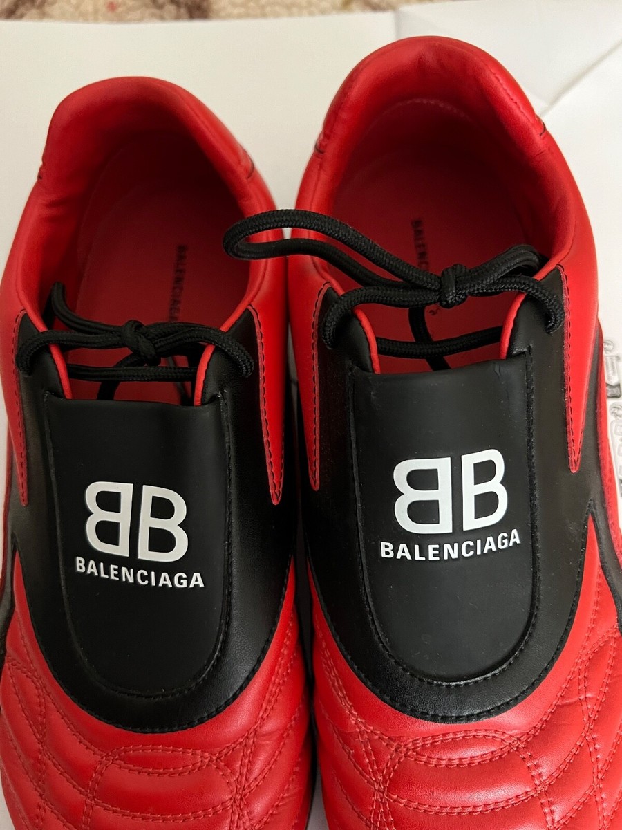 Balenciaga Men's Zen Sneakers Red Black Size 10US, 43EU | eBay