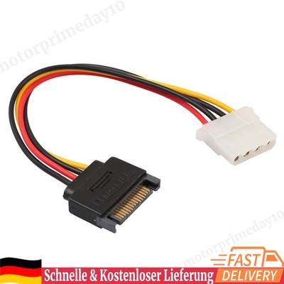 Stecker auf Molex 4-Pin-Buchse, Stromadapterkabel für PCe Riser BTC Miner Mining
