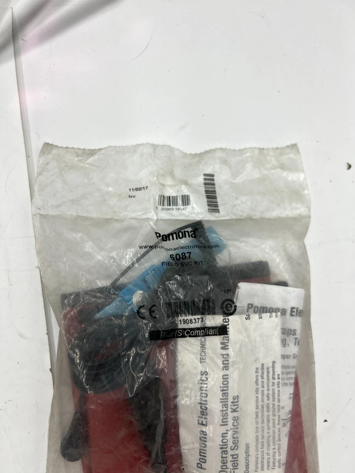 Servicio de campo POMONA genuino para trabajo sensible estático rojo 6087 1908377 Foto 4 de 4