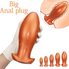 Huge Big Extra Large Silicone Anal Butt Plug G-spot Dildo Sex Toy for Men Women