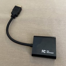 Onn HDMI TO VGA Adapter Conects HDMI Devices to VGA PC Monitor or Projector