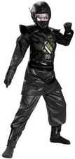Combat Ops Ninja Military Warrior Fancy Dress Up Halloween Deluxe Child Costume