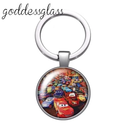 MARKENLOS Disney Cars Kinder/ Pärchen - Schlüsselanhänger Hook McQueen Sally Geschenk Paar