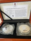 2017 Isle Of Man Angel Proof And Reverse Proof Set. Pop Only 500. VERY RARE — photo 2