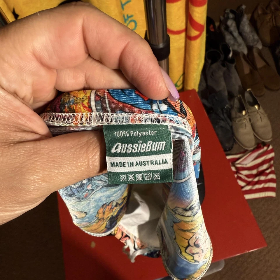 AussieBum Superhero Print Swim Briefs - Image 2 of 4