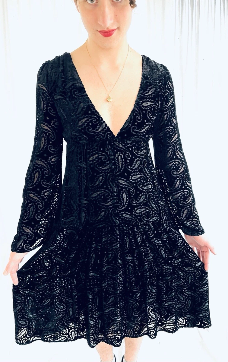 Empire Waist Velvet Vintage Dresses for Women for sale | eBay
