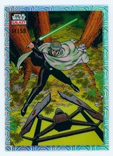 2023 Topps Chrome Star Wars Galaxy Trading Cards Checklist and Odds 26