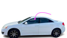 Fits 2005-2010 Pontiac G6 4D Sedan Driver Side Front Left Door Window Glass