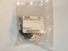 HUBBELL HBL21 TOGGLE SWITCH DPST PANEL MOUNT 10A 277VAC/20A 125VAC 1-1/2 HP 21