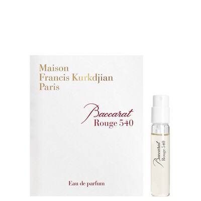 Maison Francis Kurkdjian BACCARAT ROUGE 540 Perfume Sample Spray