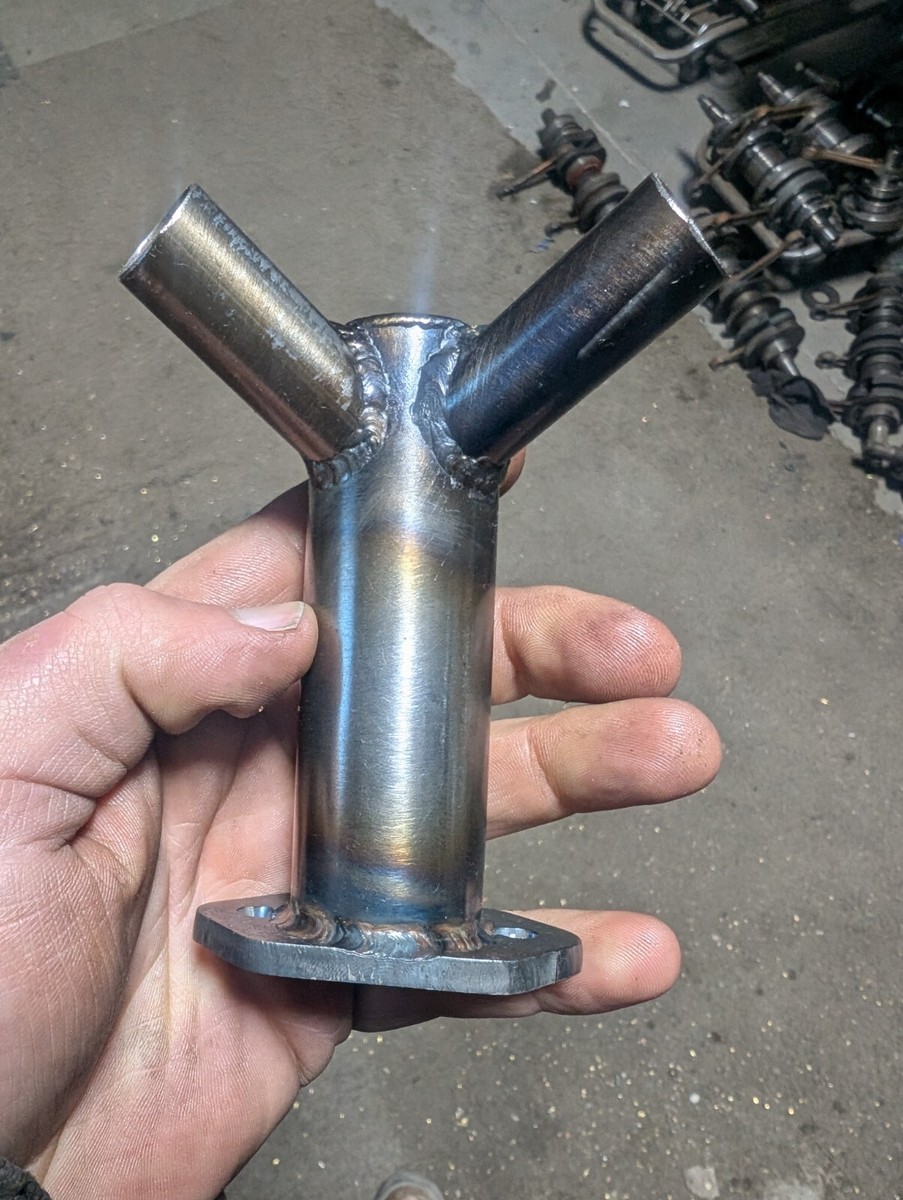 Husqvarna Chainsaw Custom Exhaust Muffler Dual Port Pipe 570 575