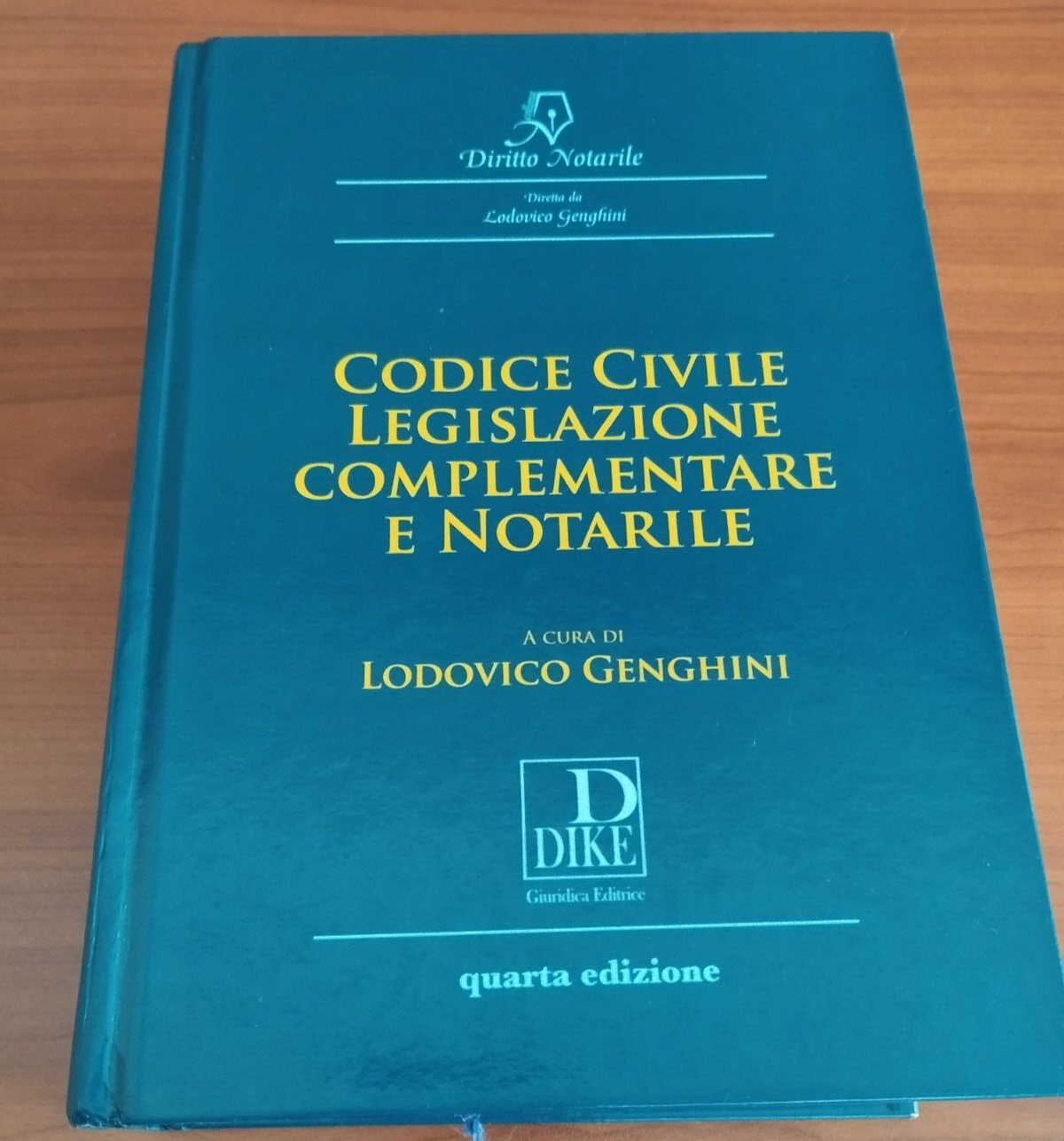 CODICE CIVILE LEGISLAZIONE COMPLEMENTARE E NOTARILE GENGHINI- DIKE GIURIDICA