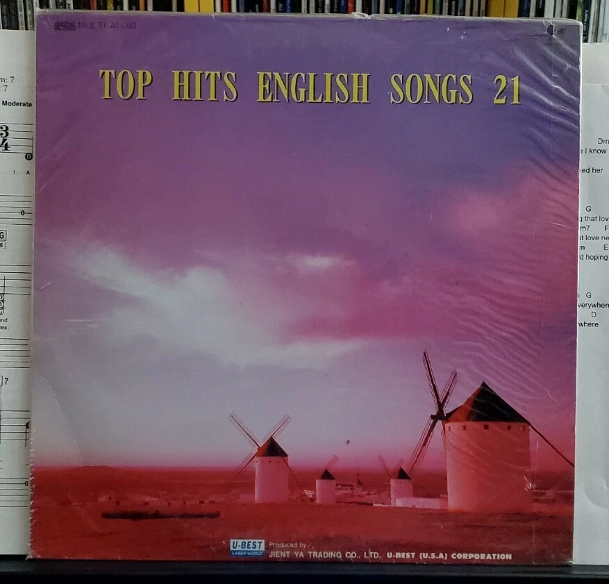 Laser Disc Karaoke Top Hits English Songs Vol 21 115 min 28 TRACKS