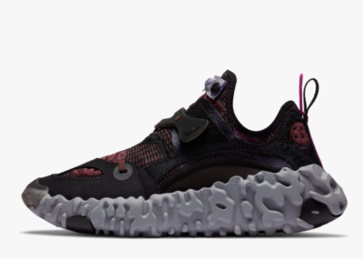 Nike Overreact Flyknit Ispa Black/Diffused Blue Shadowberry  display picture 1