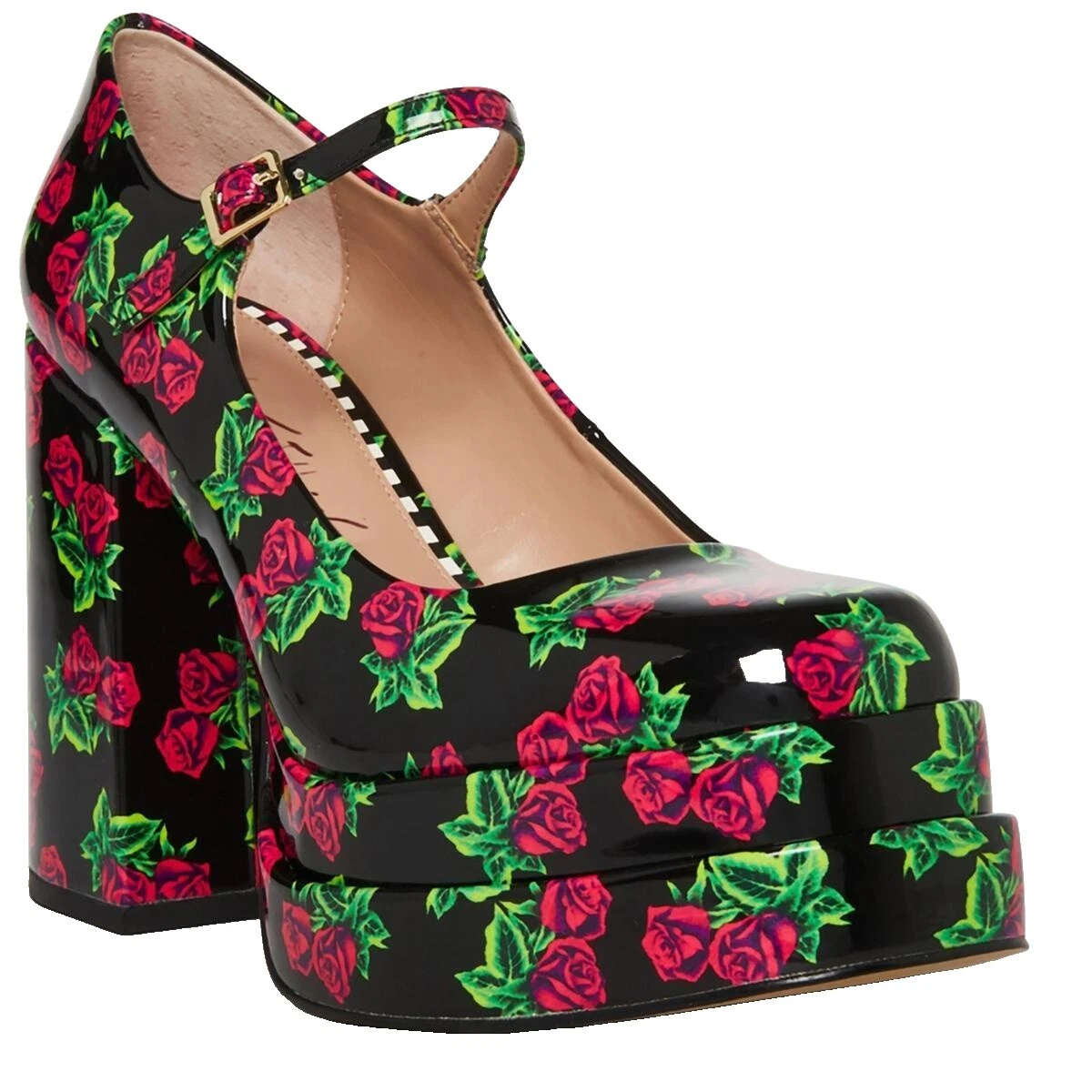 Zapatos de tacón para mujer Negro Betsey Johnson