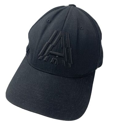 Anomaly Black Snapback Ball Cap Hat Adjustable Baseball Adult