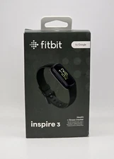 Fitbit Inspire 3 Activity Tracker - FB424BK - New / Open Seal