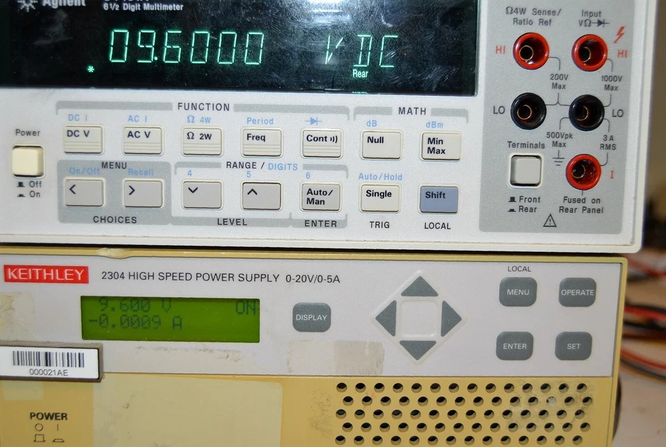 Fuente de alimentación de alta velocidad Keithley 2304A con ventilador nuevo, lectura, GPIB, manual Foto 4 de 4