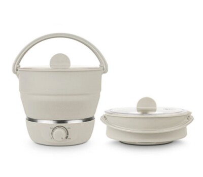 Multipurpose Foldable Electric Port / Ramen Coffee Tea Pot / potable for travel