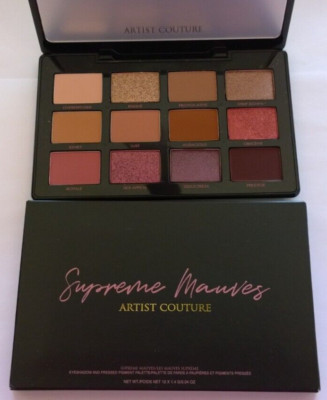 Artist Couture Supreme Mauves Eyeshadow Palette - 12 Shades - New in Box