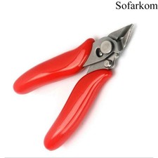 Sofarkom Diagonal Pliers Wire Cutter Electronic Pliers Rubber Handle Hand Tool