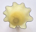 Kosta Boda "Carmen" Art Glass Vase Signed Ulrica Hydman Rare 10" Hand Blown EUC