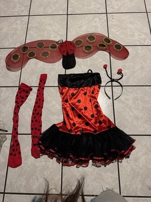 lady bug dress HalloweenCostumes.com Large Women Women's Ladybug Costume Dress