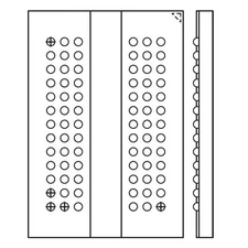 1Pcs MT40A1G8SA-062E IT:R TR DRAM DDR4 8G X8 TFBGA
