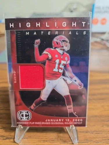 2025 Panini Icon Collection - Highlight Materials Patrick Mahomes II #HM-2 (MEM)