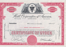 Hotel Corporation of America, HC21019