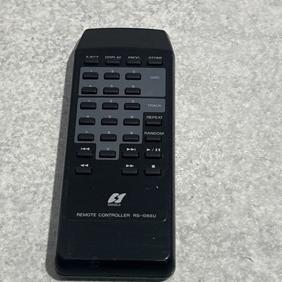 Rare! Sansui Remote controller RS-1065U. Clean/intact. Battery Compartment Ready