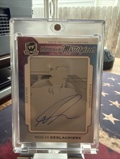 2014-15 SP Authentic Future Watch Autographs Nicolas Deslauriers 1/1 TRUE RC AU