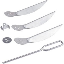 Kit Sistema di Pulizia One-Touch 18-1/2 Pollici per Griglia Weber 307408 Parte di Riparazione